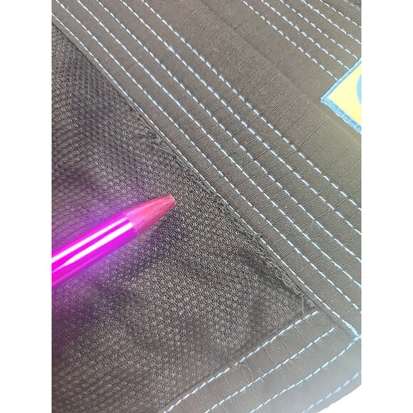 jiu jitsu gi  Gold bjj aeroweave black top and bottom Size A3H**READ*** - Picture 6 of 16